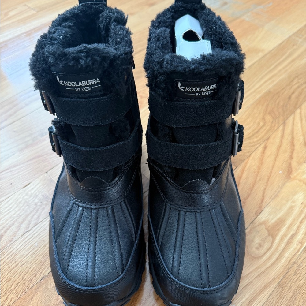 Koolaburra Black Kids Snow Boots